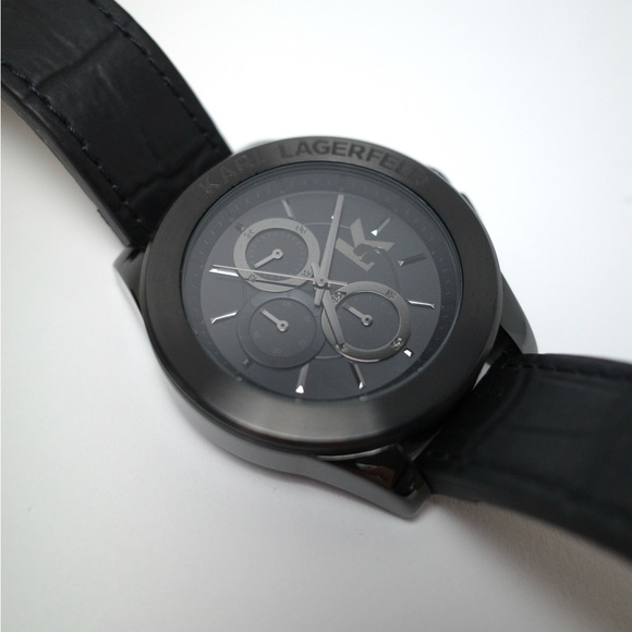 Karl Lagerfeld Energy Chronograph Watch - KL-1406 - Black - Picture 5 of 14